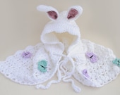 Toddler's Bunny Poncho