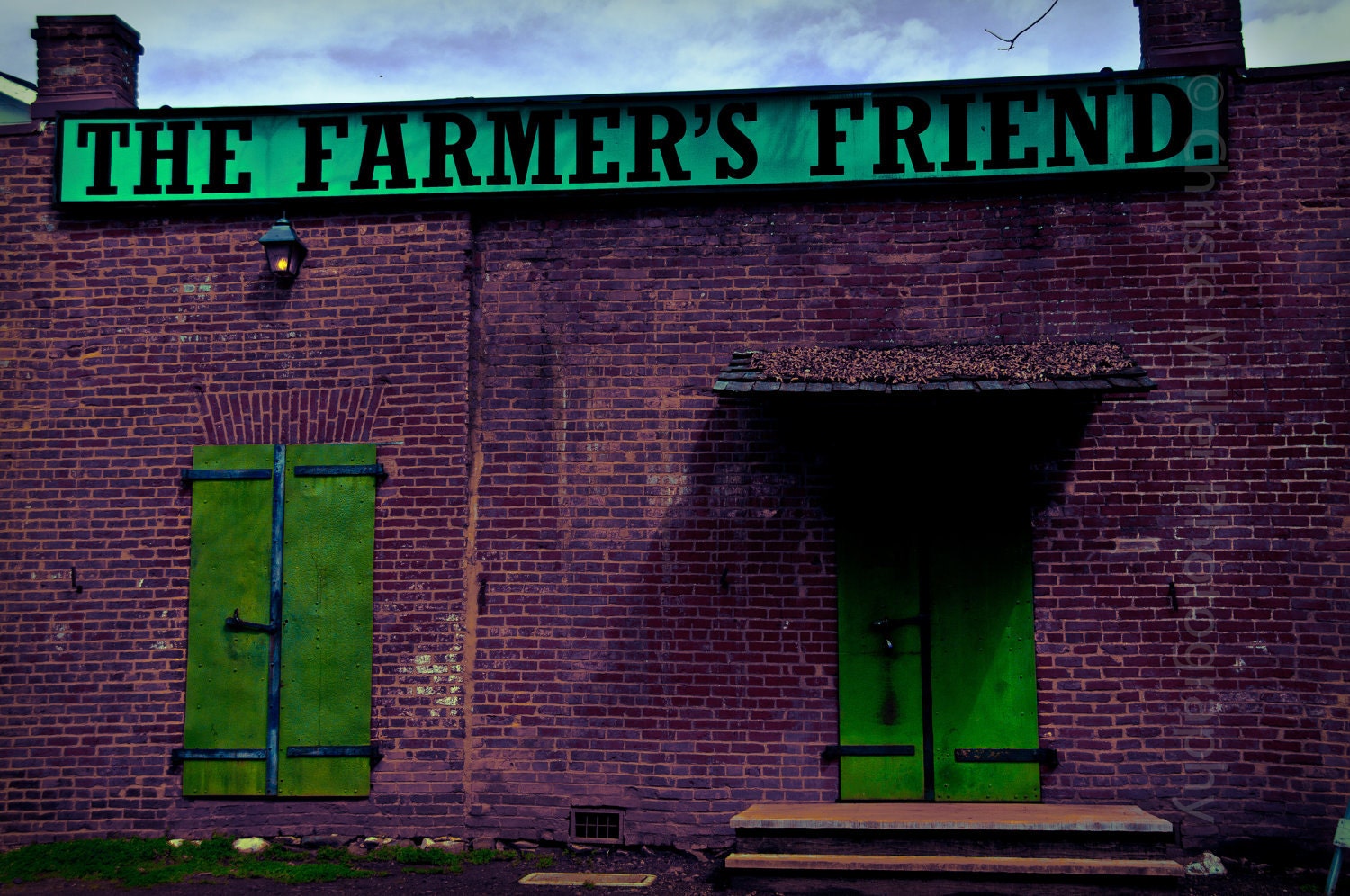 Farmer's Friend Historical Market Photo Print 8x12