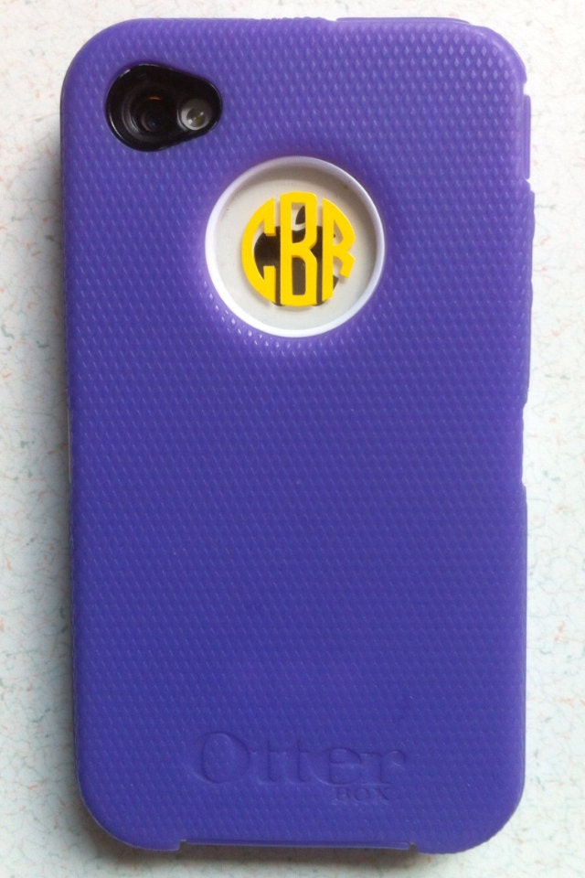 OTTER BOX DECAL--One set of 12 Personalized Decal for Otter Box window