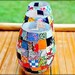Set of Three Japanese Origami Washi Candle Holders