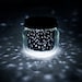 STAR JARS set of 5 // 2oz  upcycled constellation nightlights