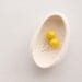 Sun pea pod stud earrings - sterling silver