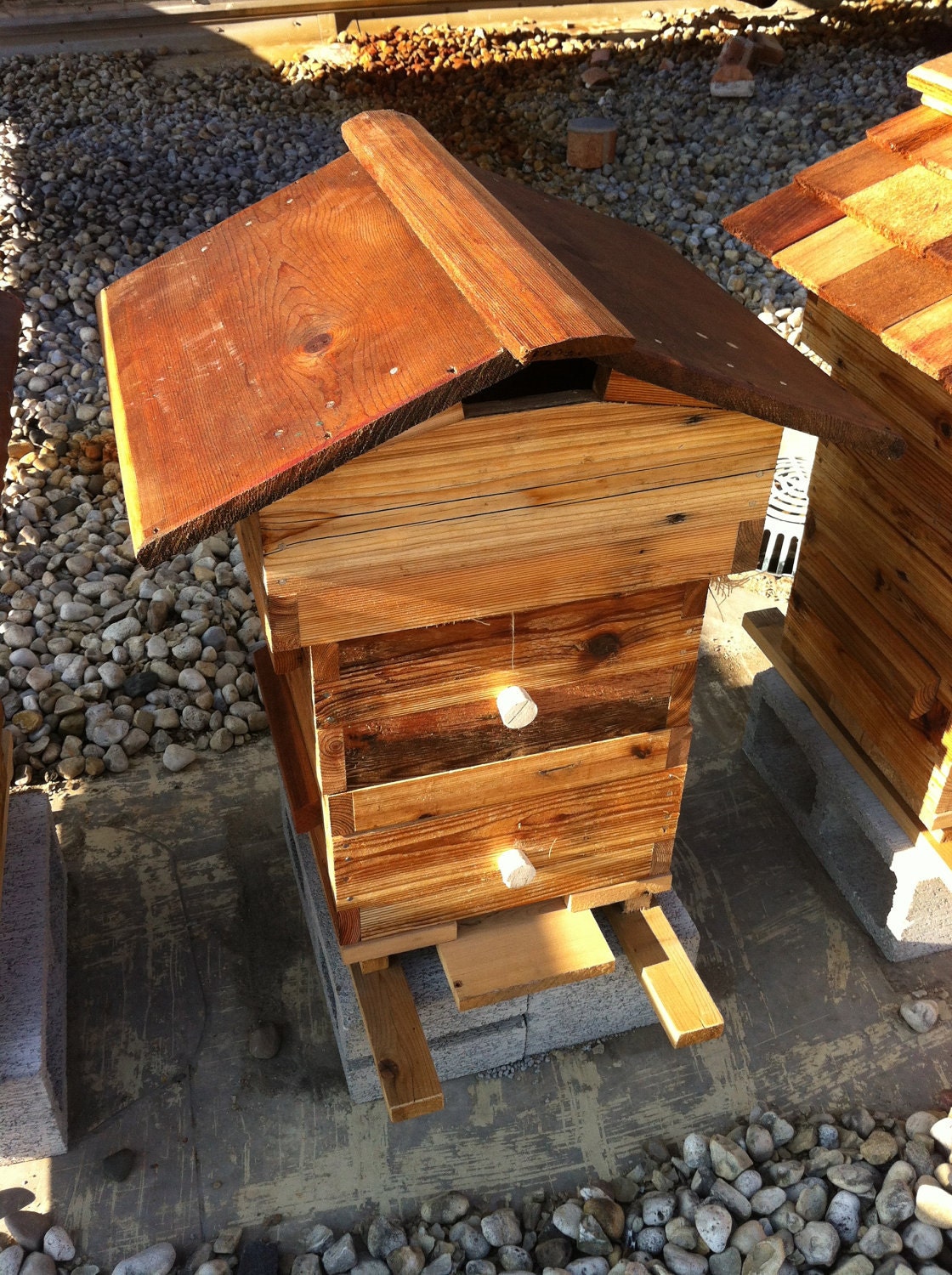 Warré Beehive made with Reclaimed Lumber