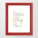 Go confidently in the direction of your dreams - Inspirational Print - 8x10