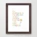 Go confidently in the direction of your dreams - Inspirational Print - 8x10