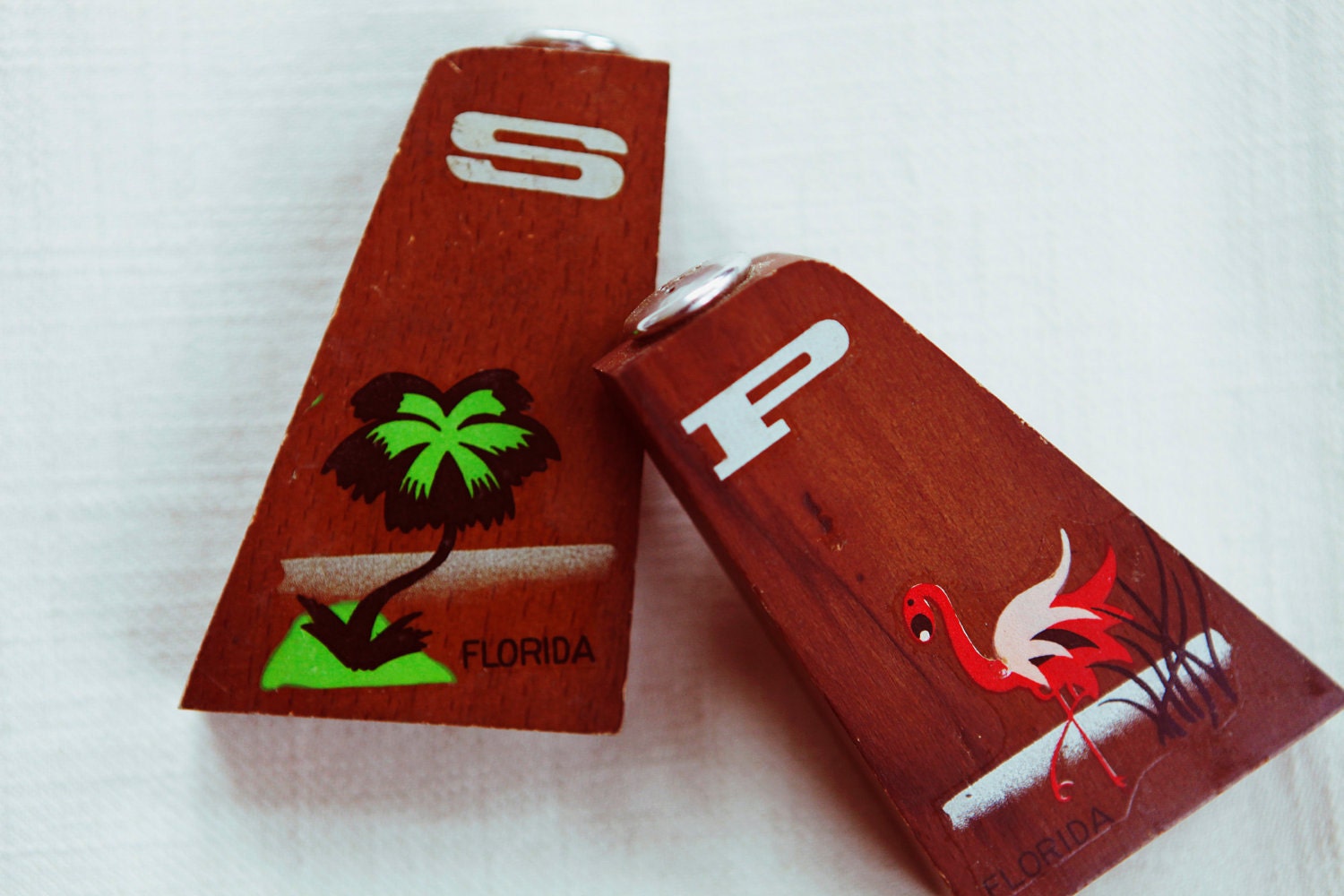 the salt to your pepper - retro kitschy salt and pepper shakers souvenir