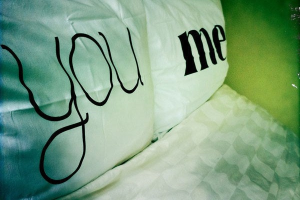 You & Me pillowcase set