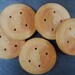 Large Wooden Buttons Nature Inspired Rustic Spruce Wood Tree Branch Buttons for Knitting, Crochet, Journals, Totes and Clothing (Set of 10)