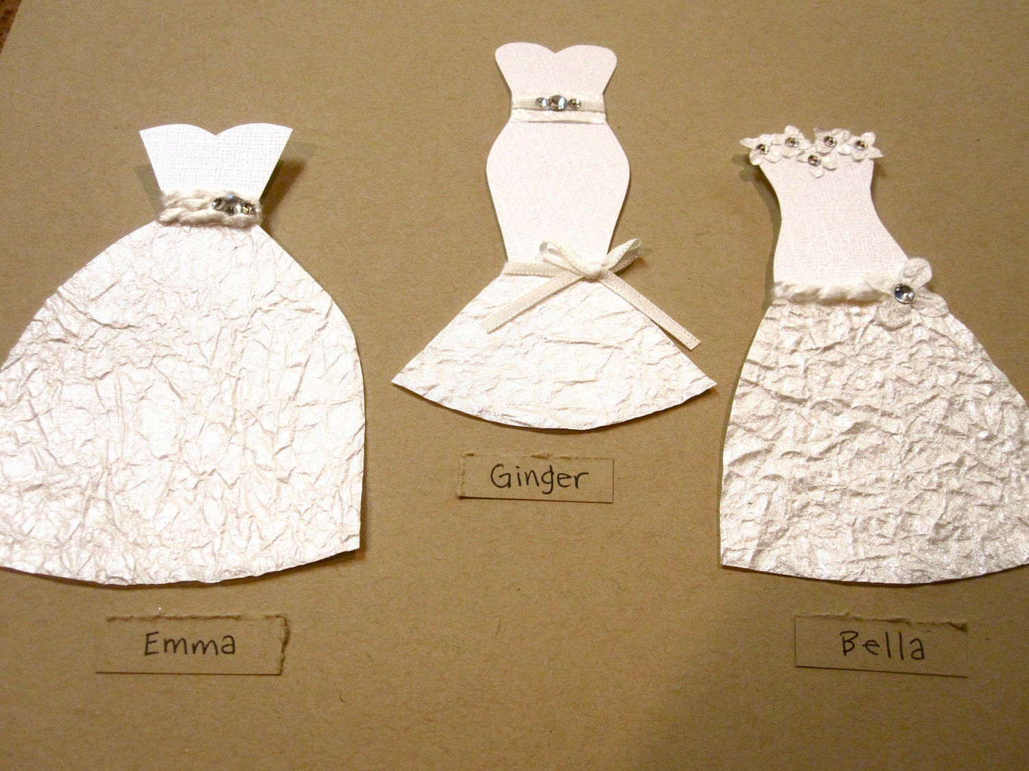 Bridal Shower Invitations "The Dress'