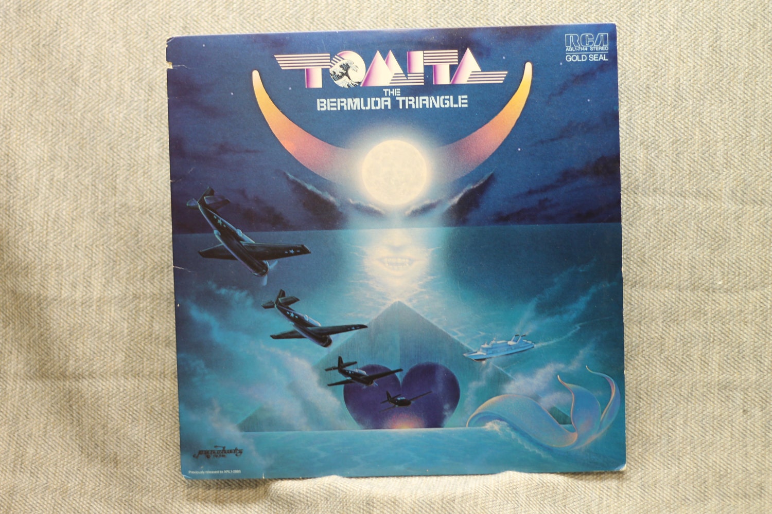 Isao Tomita The Bermuda Triangle Vintage Vinyl Record