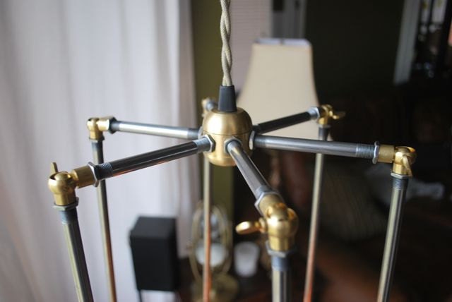 Sputnik Edison Chandelier