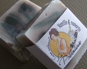 Vanilla and rosemary divine creamy soap 120 grams