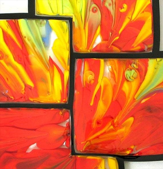 Fused Glass Plate