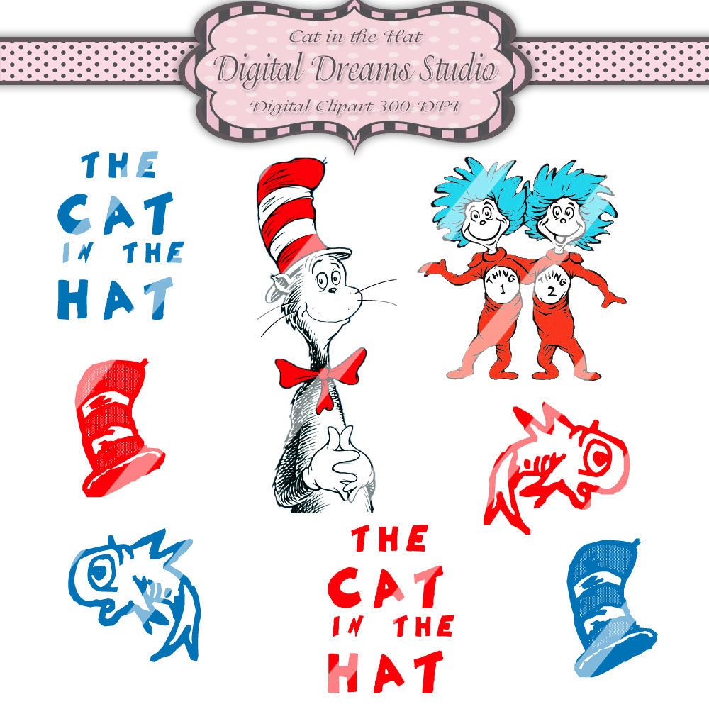 clip art cat in the hat free - photo #50