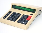 Industrial design for office Vintage office calculator from Russian Soviet Union era MK 42 Elektronika