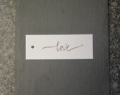 SALE - (10 count) Love Favor Tags, Custom Orders & Discounts Available