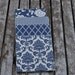 Custom Order for Deborah K. - Shabby Chic Navy Blue and White Damask & Floral Coaster Set