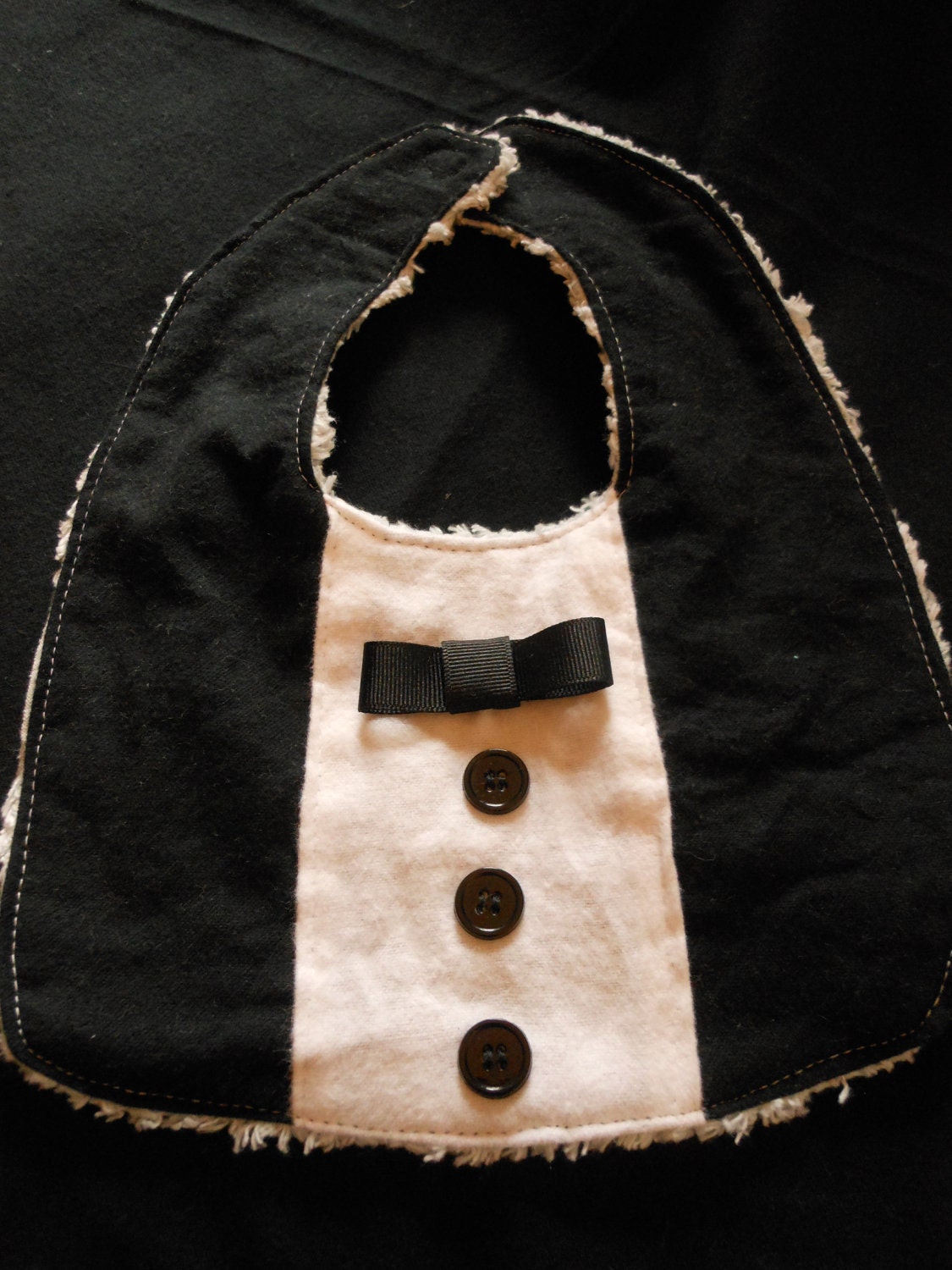Tuxedo Bib