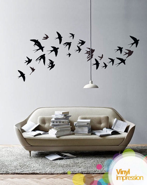 Swallow birds Vinyl Wall Stickers