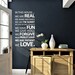 In this House Wall Sticker family quote