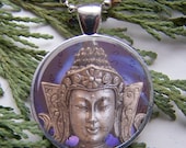 Buddha Pendant, Buddha Necklace, Photo Pendant, Inspirational Jewelry
