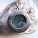 Photo Locket, Twilight Tree Necklace, Gunmetal Locket With Oxidized Silver Chain