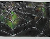 abstract spider web 3d dark gothic alternative 11"x7.5"