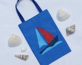 Boat Favor Bags : Set of 6 Sail Boat Party Goodie Bags Il_170x135