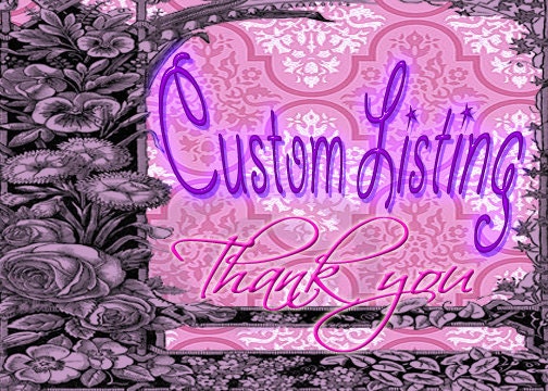RESERVED Listing-Sized to Wear