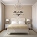 Mr. and Mrs. Wall Art Vinyl Black Decal with Flourish for Bedroom, Wedding and Home Decor