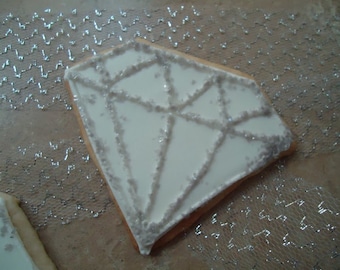 Diamond cookies are a girls' best friend