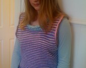 Knitting pattern - Candy stripe pullover