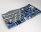 Star Wars Blue Grid Baby Blanket