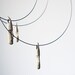 SALE Face no.2 - ooak wood sculpture necklace, minature wooden jewelry