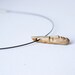 SALE Face no.2 - ooak wood sculpture necklace, minature wooden jewelry