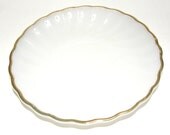 Hocking Fire-King Golden Shell Saucers - set of 8