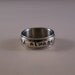 Hand Stamped Spinner Ring