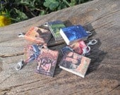 Miniature Book Charms - Harry Potter series, US version - 7 books total