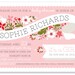 Baby Shower Invitation - Printable - Pink Bouquet