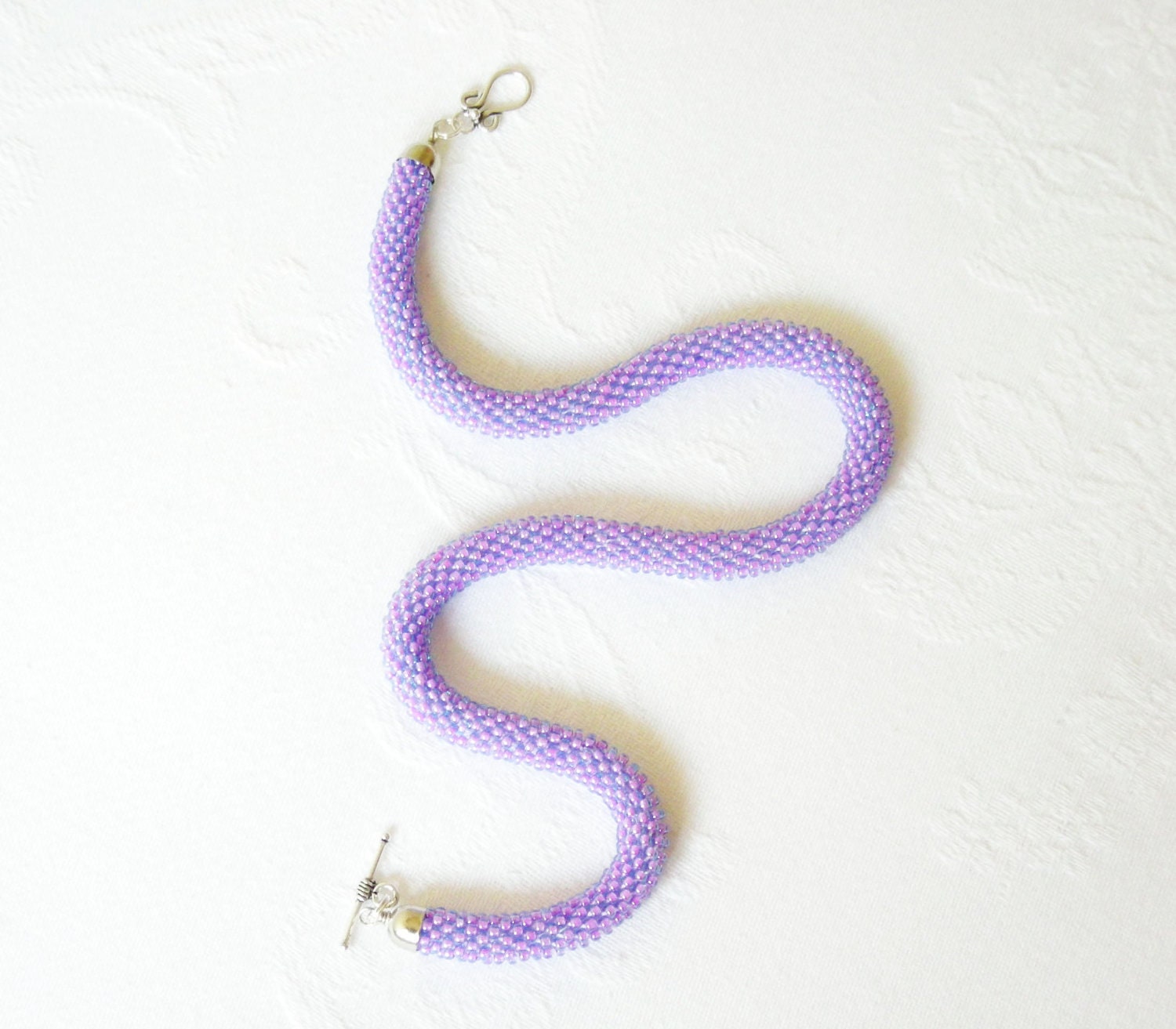 lilac necklace