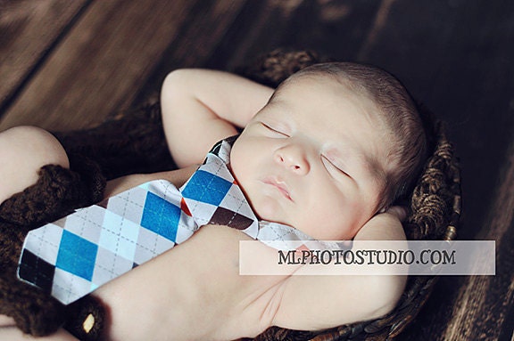 Little Boy Ties, Gray Argyle Ties, Wedding Ties, Baby Ties, Toddler Ties, Newborn Ties, Photo Prop, Newborn Prop