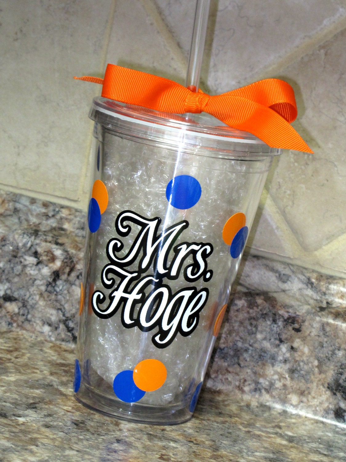 Personalized Teacher Acrylic Tumbler