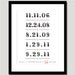 What a Difference a Day Makes Print- Tell a story about life, love and special occasions without words :)