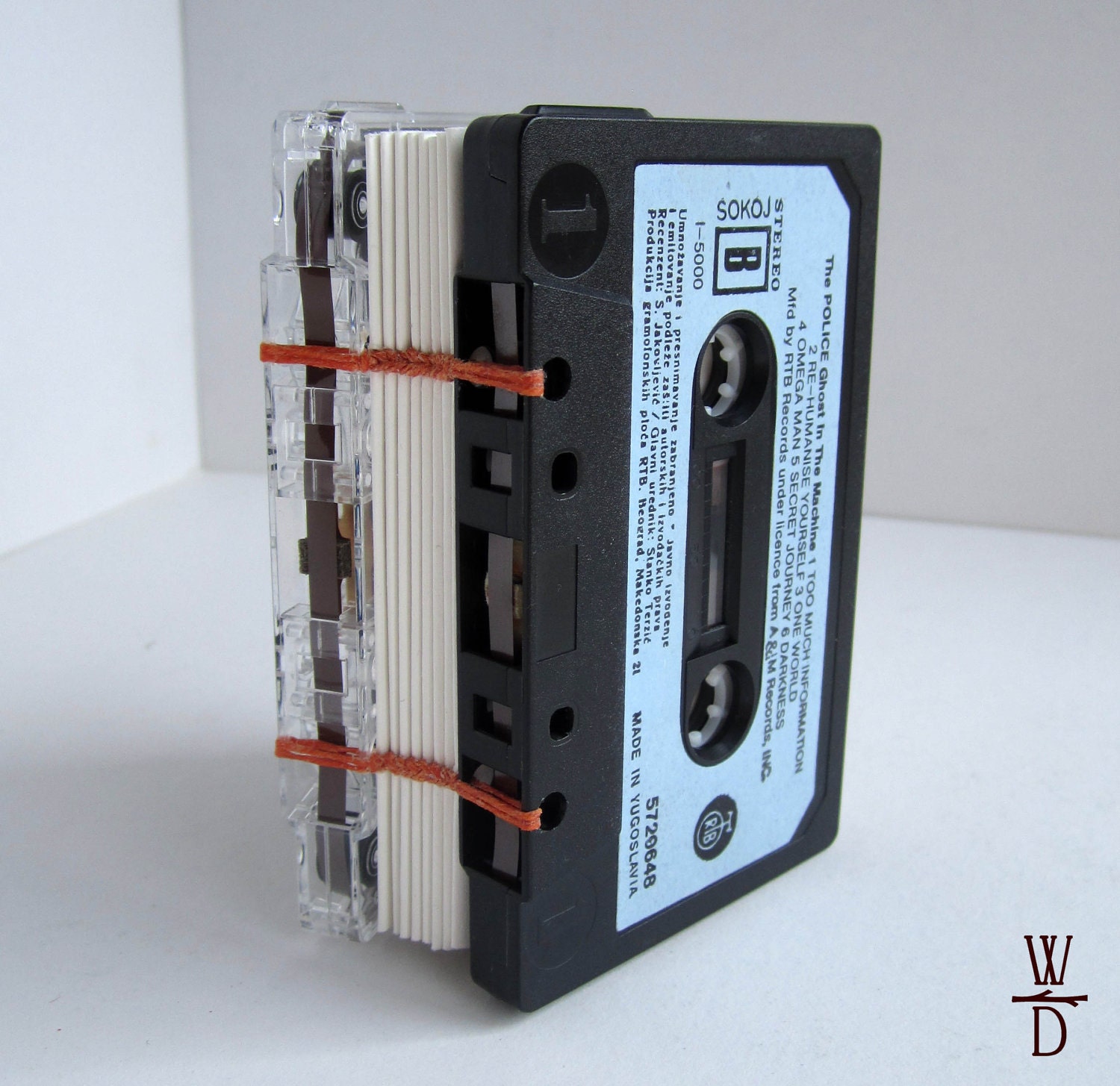 Recycled Compact Cassette Booklet
