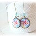 SALE Butterfly earrings, colorful butterflies, casual stylish earrings