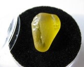 Yellow Sea Glass - Extremely Rare Vintage Genuine - Beach Glass Ocean Tumbled