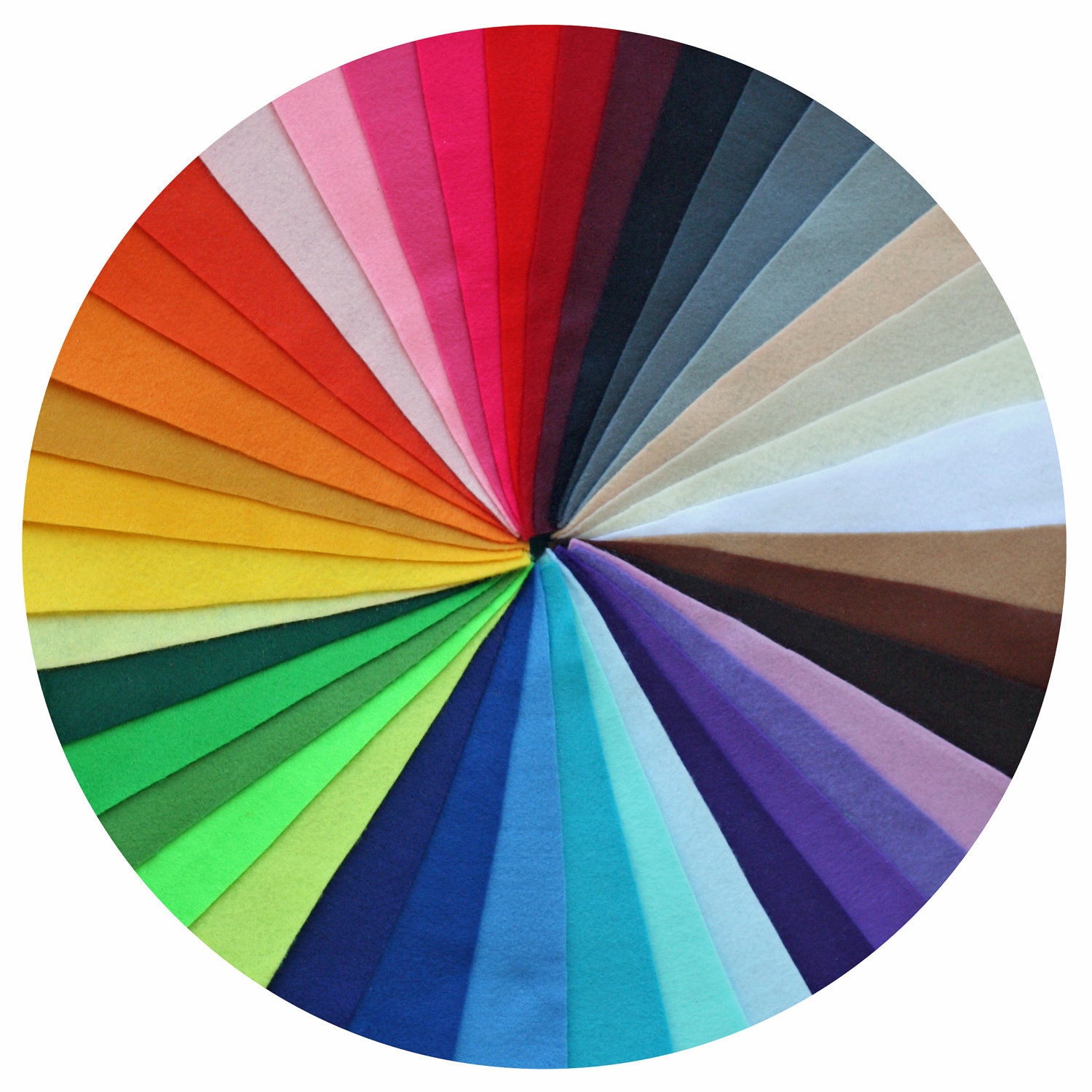 Eco felt, choose 5 Sheets, 18"x18" crafting felt, made from recycled plastic bottles