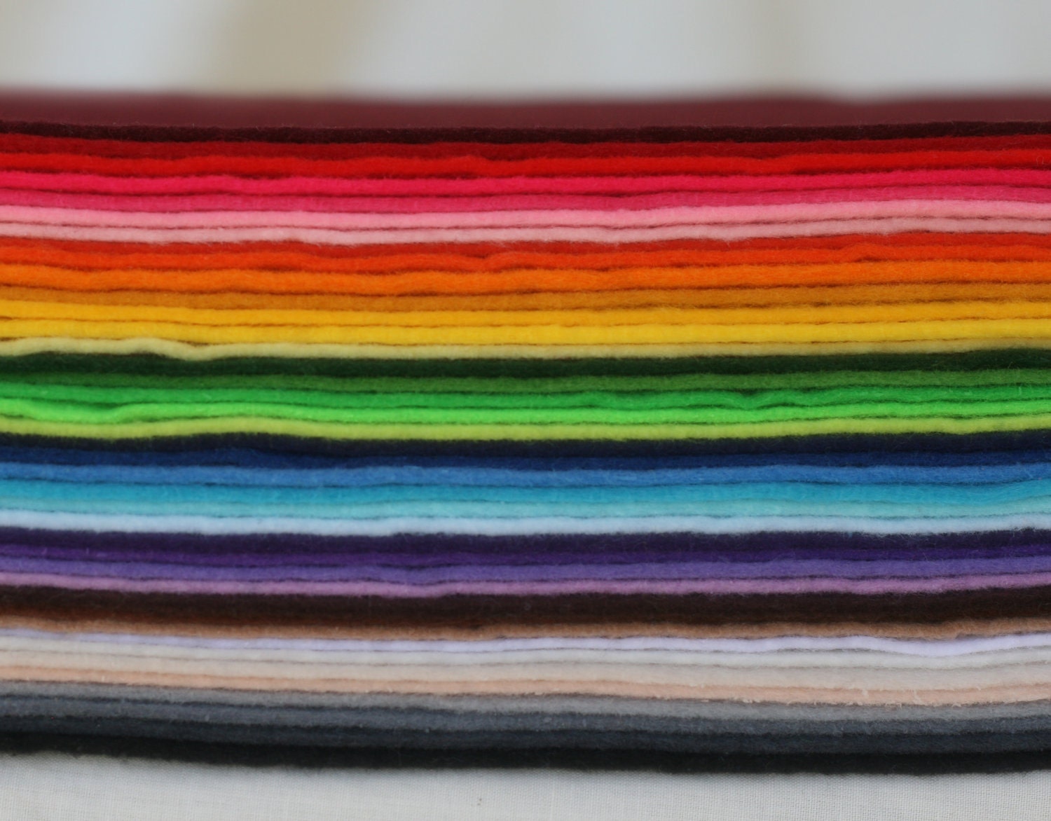 Craft felt, eco friendly, pick 10 sheets, 7"x12"