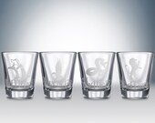 Harry Potter House Logos Shotglass Set