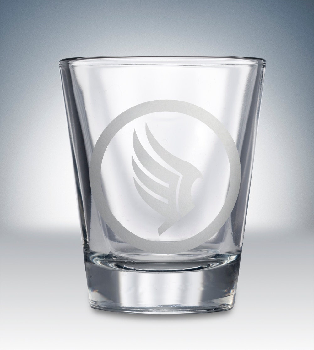 Paragon Mass Effect Logo Shot Glass